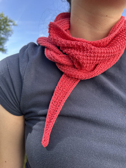 Pearl Summer Scarf | zartes Sommertuch aus Arctic Pearl von Pascuali