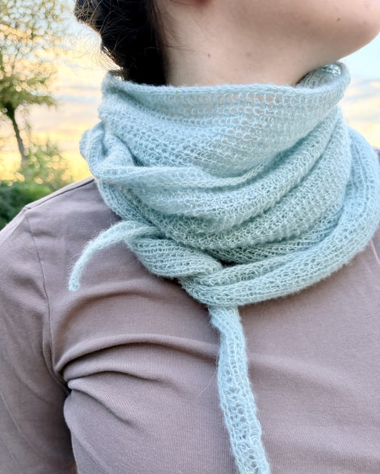 Pearl Whisper Scarf | extrem zart aus Prime von Cardiff Cashmere