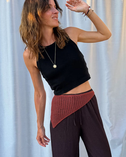 Mesh Bandana | zartes Sommertuch aus Pinta von Pascuali
