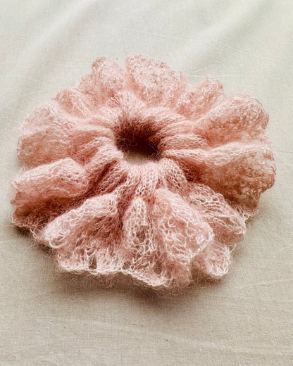 Fleur Scrunchie - Tynn Silk Mohair | zartes Geschenk