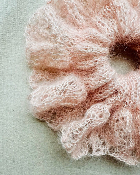 Fleur Scrunchie - Tynn Silk Mohair | zartes Geschenk