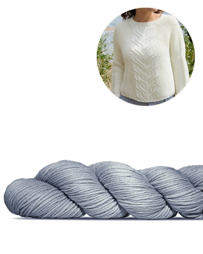 Allison Jane, Juhla Pullover Farbe Isar Kiesel