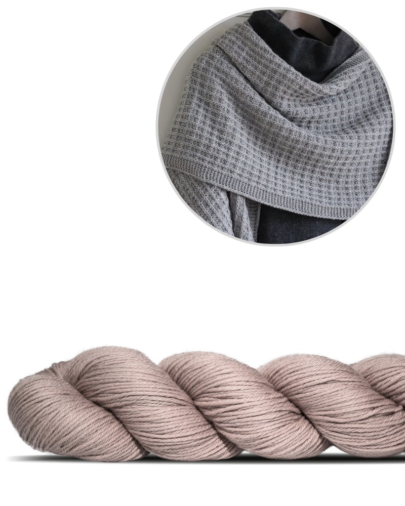 Rosy Green Wool Tuch Keramik tee
