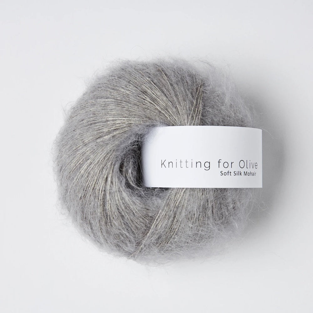 Knitting for Olive Soft Silk Mohair Farbe rainy day