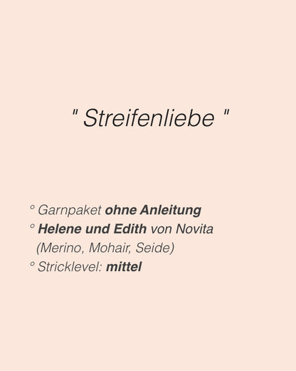 In My Stripes Era Cardi | Streifenliebe aus Helene und Edith von Novita