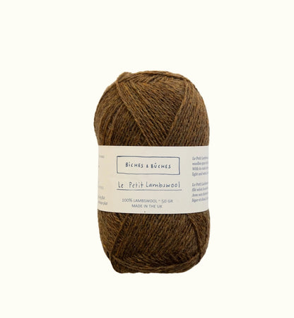 Biches et Bûches Le Petit Lambswool Farbe dark gold