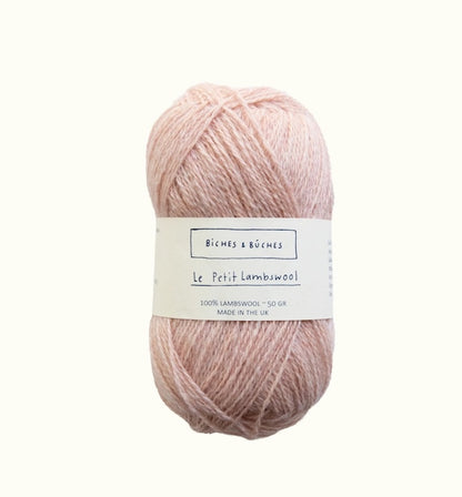 Biches et Bûches Le Petit Lambswool Farbe light peach