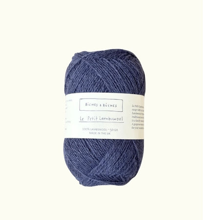 Biches et Bûches Le Petit Lambswool Farbe dark blue