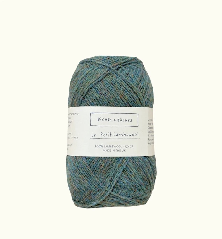 Biches et Bûches Le Petit Lambswool Farbe mermaid