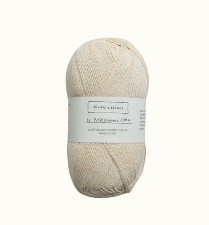 Biches et Buches Le Petit Organic Cotton Farbe cream