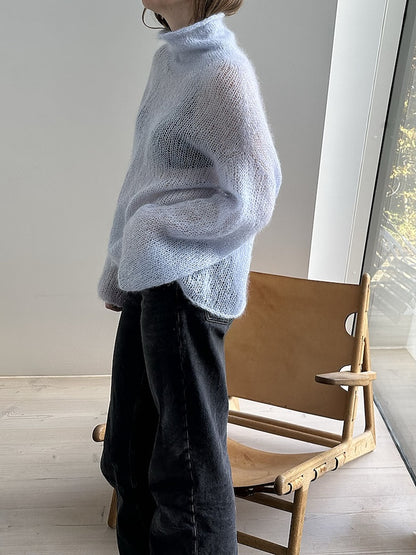Light Loop kõrge kaelus | pehme ja vaba Le Petit Silk & Mohair’st, tootjalt Biches & Bûches