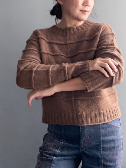Linescape Sweater | Basic Linien aus Classic Cashmere von Cardiff