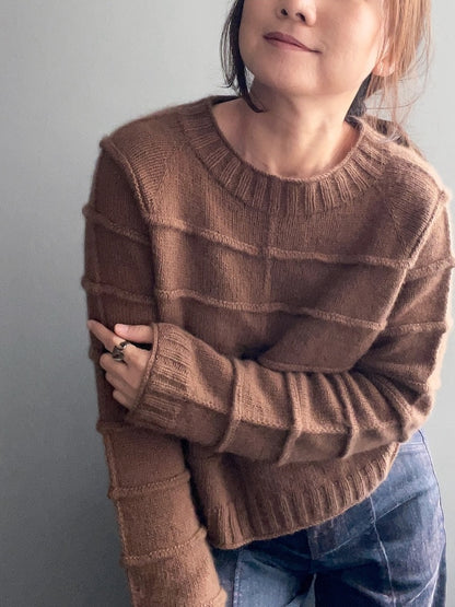 Linescape Sweater | Basic Linien aus Classic Cashmere von Cardiff
