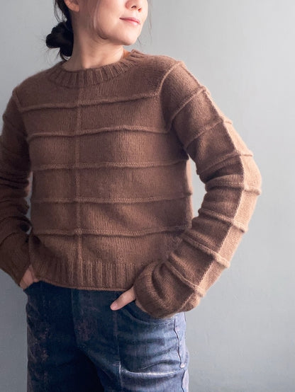 Linescape Sweater | Basic Linien aus Classic Cashmere von Cardiff