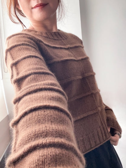 Linescape Sweater | Basic Linien aus Classic Cashmere von Cardiff