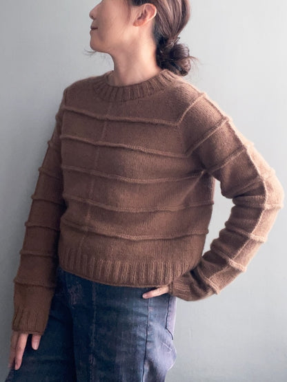 Linescape Sweater | Basic Linien aus Classic Cashmere von Cardiff