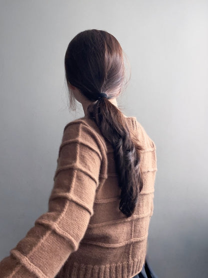 Linescape Sweater | Basic Linien aus Classic Cashmere von Cardiff