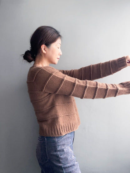 Linescape Sweater | Basic Linien aus Classic Cashmere von Cardiff