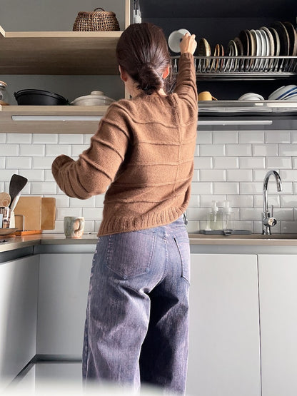 Linescape Sweater | Basic Linien aus Classic Cashmere von Cardiff