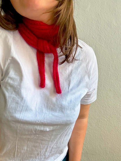 Wemadewardrobe Lotta Scarf Light mit Merino und Soft Silk Mohair von Knitting for Olive 7