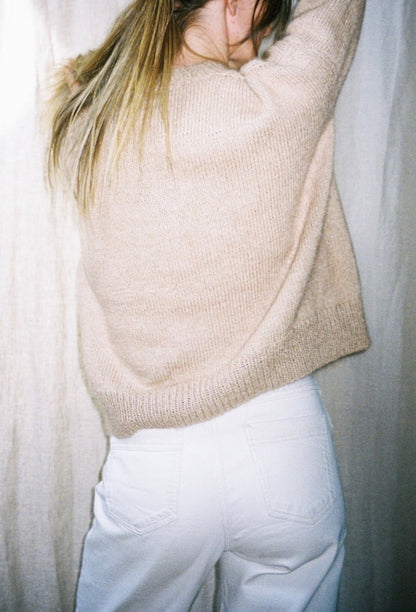 Marlo Cardigan | klassikaline ja siidise langevusega, valmistatud Biches & Bûchesi Le Petit Organic Cottonist ja Le Petit Silk & Mohair’st