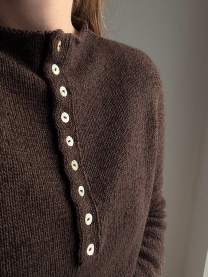 Blusa Mia | straordinariamente morbida, in cashmere classico di Cardiff