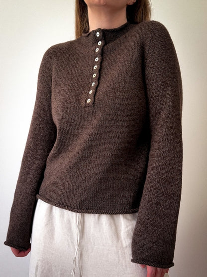 Blusa Mia | straordinariamente morbida, in cashmere classico di Cardiff