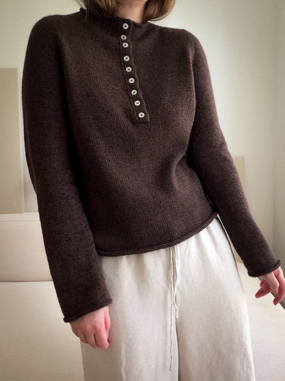 Blusa Mia | straordinariamente morbida, in cashmere classico di Cardiff