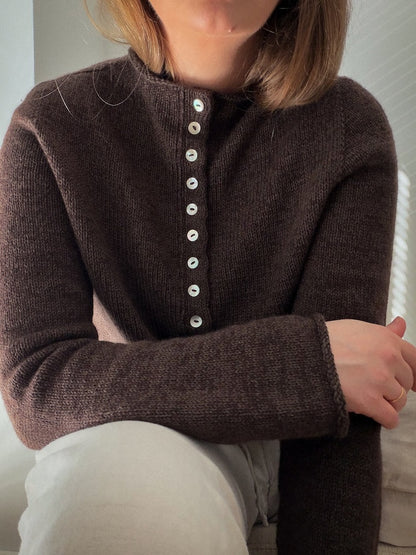 Blusa Mia | straordinariamente morbida, in cashmere classico di Cardiff