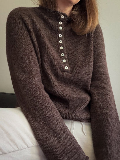 Blusa Mia | straordinariamente morbida, in cashmere classico di Cardiff