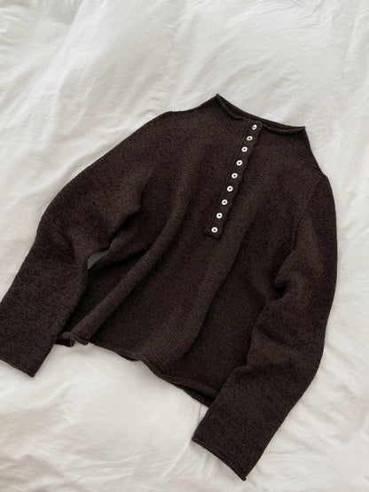 Blusa Mia | straordinariamente morbida, in cashmere classico di Cardiff
