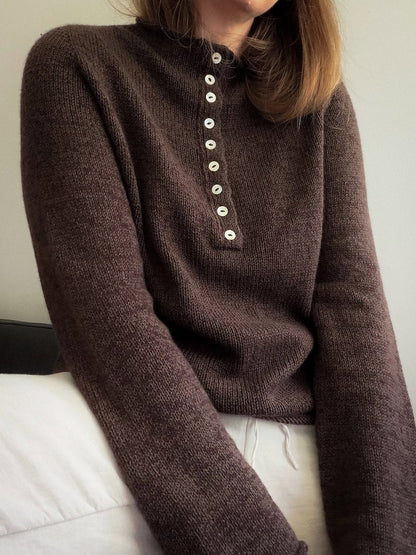 Blusa Mia | straordinariamente morbida, in cashmere classico di Cardiff