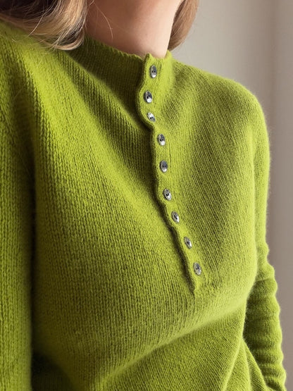 Blusa Mia | straordinariamente morbida, in cashmere classico di Cardiff
