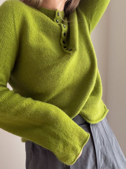 Blusa Mia | straordinariamente morbida, in cashmere classico di Cardiff