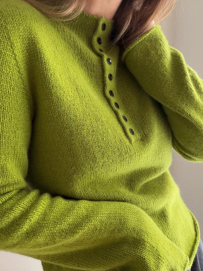 Blusa Mia | straordinariamente morbida, in cashmere classico di Cardiff