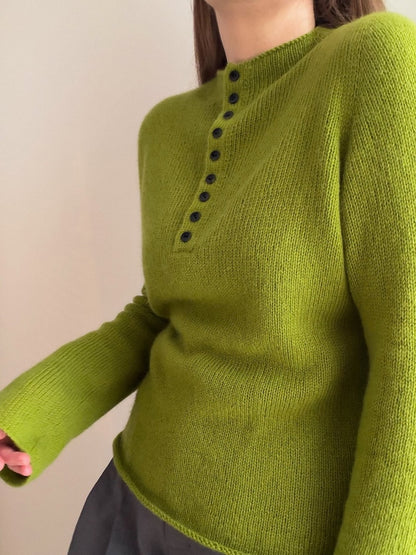 Blusa Mia | straordinariamente morbida, in cashmere classico di Cardiff