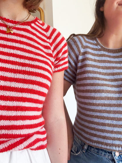 Mollie Tee von wemadewardrobe mit Ecopuno von Lana Grossa 1