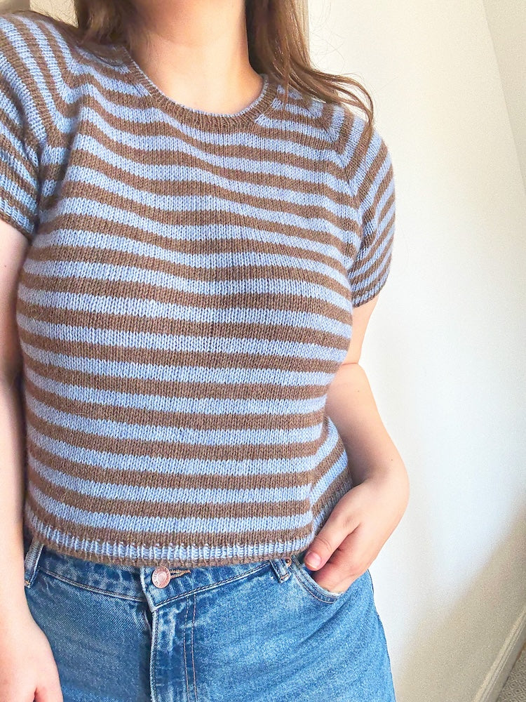 Mollie Tee von wemadewardrobe mit Ecopuno von Lana Grossa 4