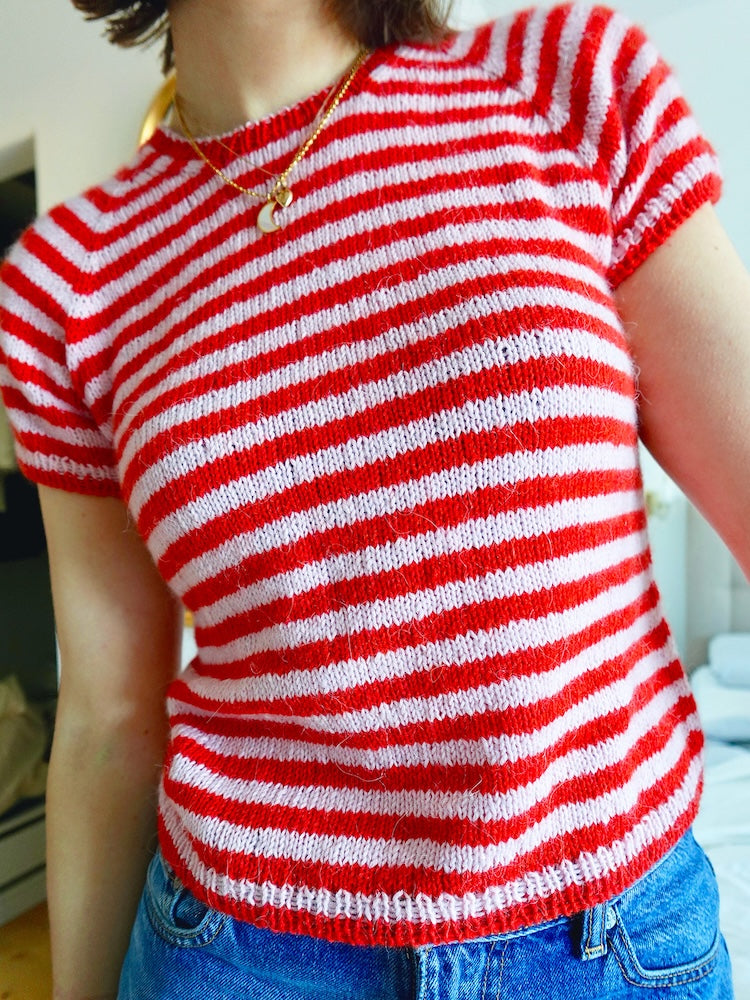 Mollie Tee von wemadewardrobe mit Ecopuno von Lana Grossa 3