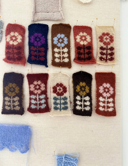 Mona Sweater | Flowerpower i Tynn Peer Gynt og Tynn Silk Mohair fra Sandnes Garn