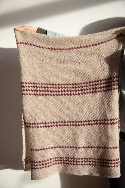Morning Dust Scarf | enchanting cloth made from Le Petit Lambswool by Biches & Bûches
