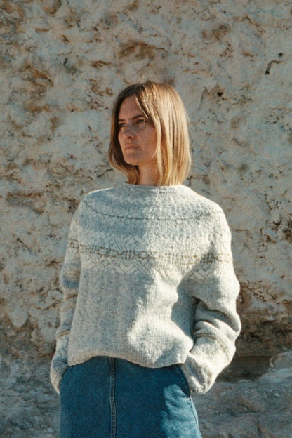 Norwegian Mountain Sweater | klassisches Muster aus Le Lambswool von Biches & Bûches