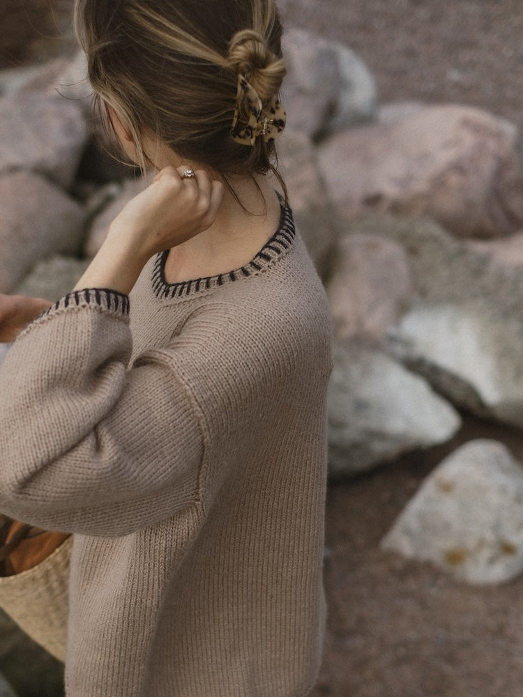 Kutovakika Nomad Sweater mit Helene von Novita 3