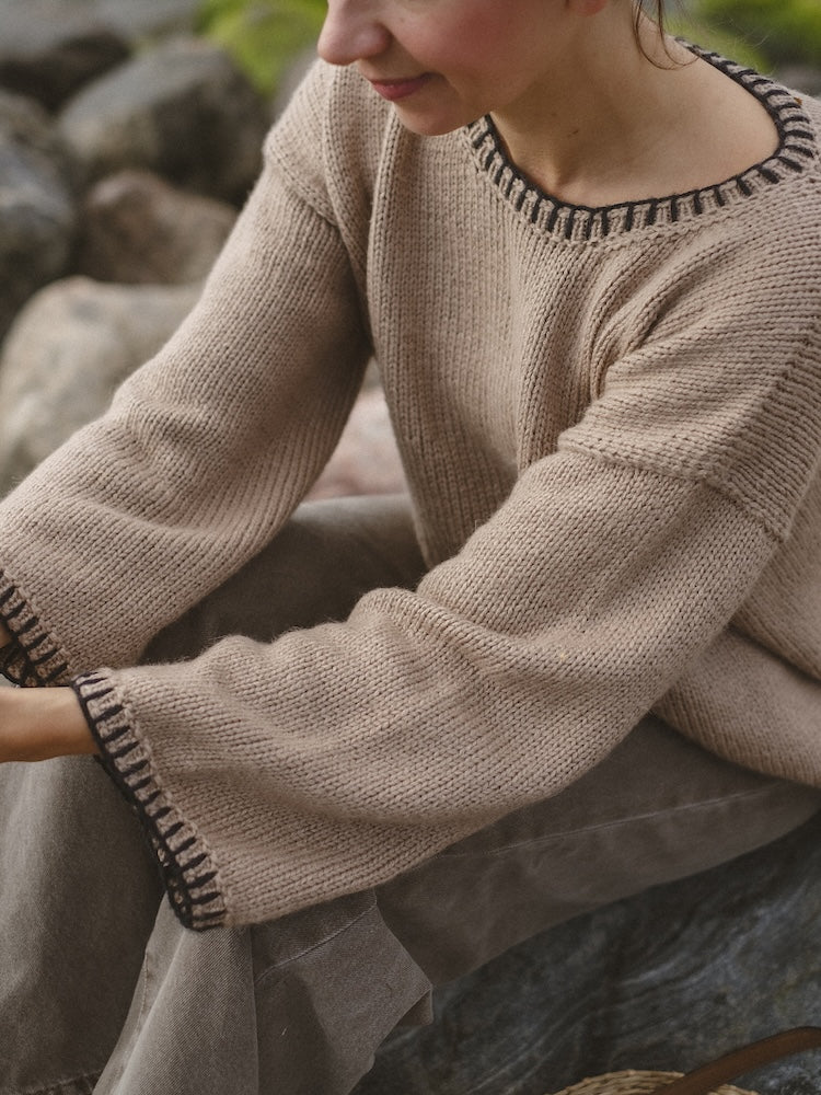 Kutovakika Nomad Sweater mit Helene von Novita 4