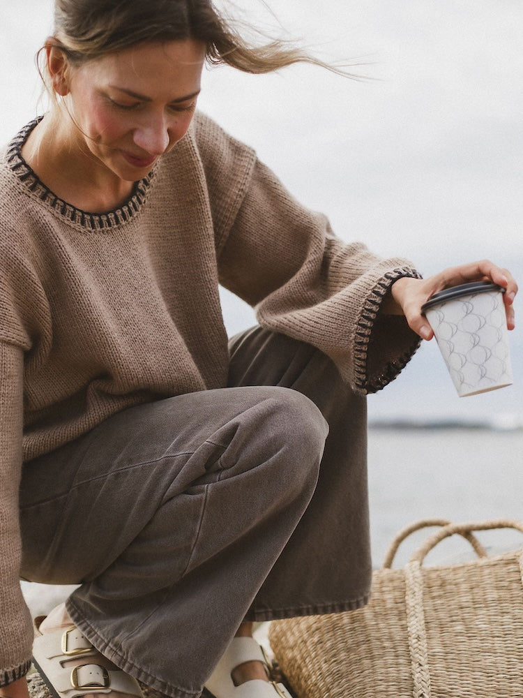 Kutovakika Nomad Sweater mit Helene von Novita 5