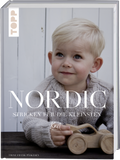 Titelbild von Nordic - Stricken für die Kleinsten von Trine Frank Påskesen (Knut by Trine P.), Topp Verlag, Kinderpullover mit Muster in beige