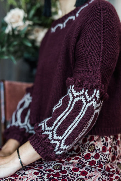 Willowwood Blouse | weich und zart aus Far von Woolfolk