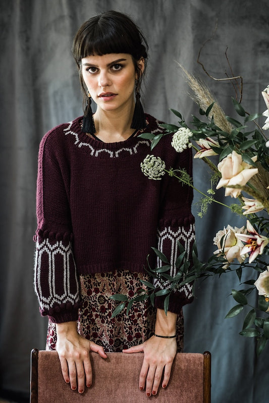 Willowwood Blouse | weich und zart aus Far von Woolfolk