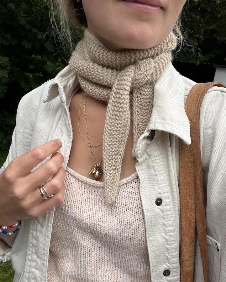 PetiteKnit Sophie Scarf mit Bio Cashmere von Pascuali 2