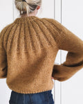PetiteKnit Sunday Sweater braun Rückseite
